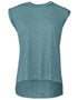 Women´s Flowy Muscle Tee With Rolled Cuff